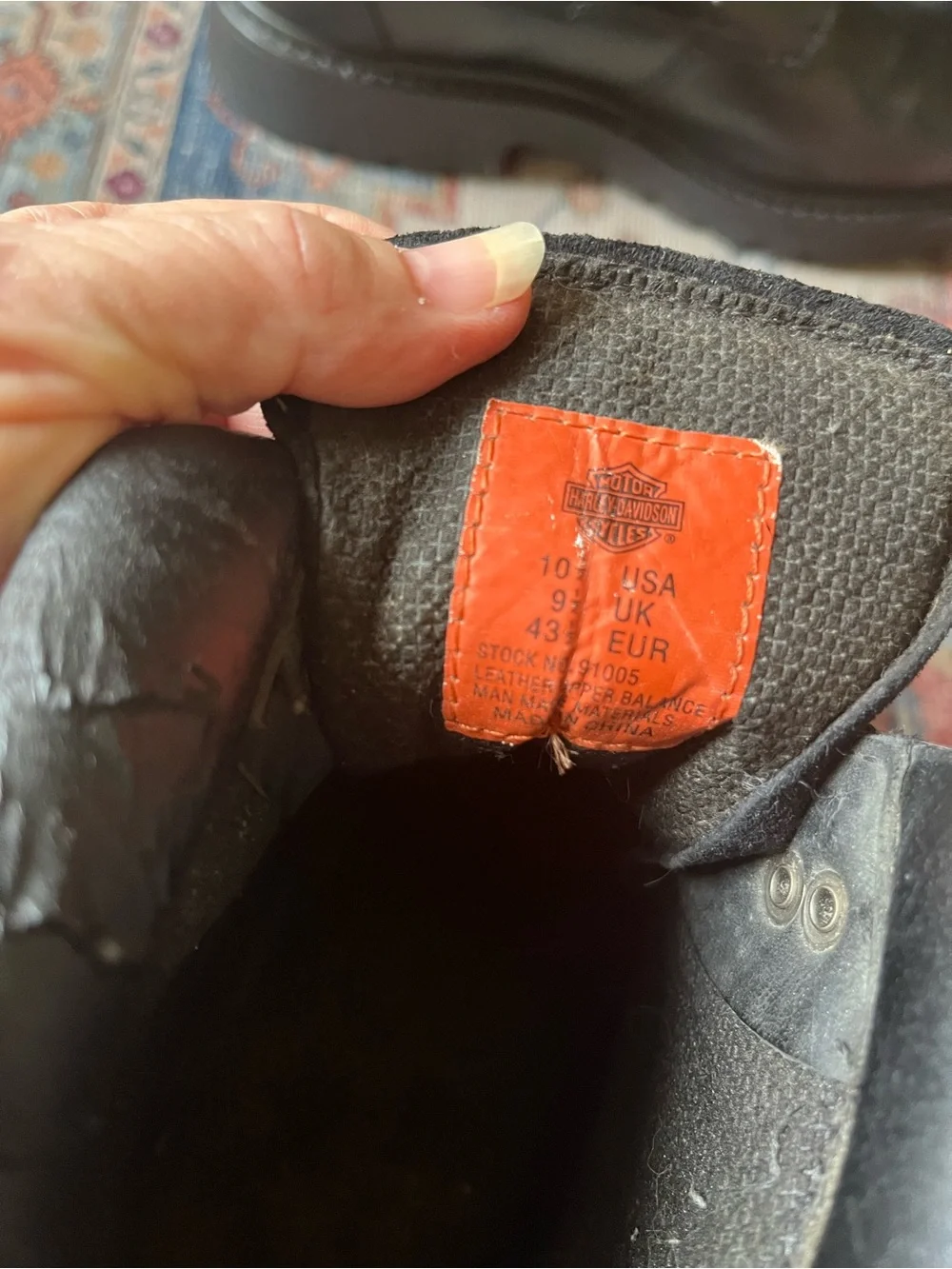 Harley-Davidson top boots